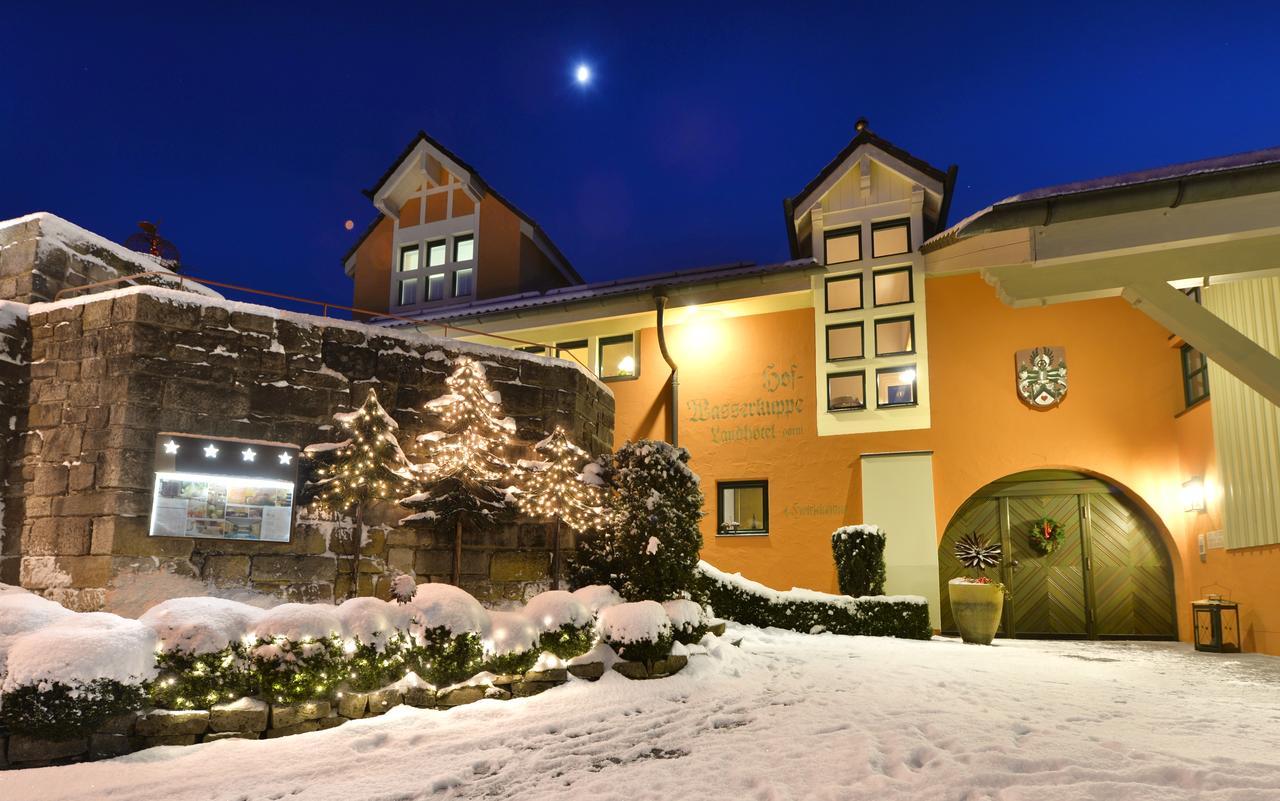 Landhaushotel Hof Wasserkuppe Poppenhausen Extérieur photo